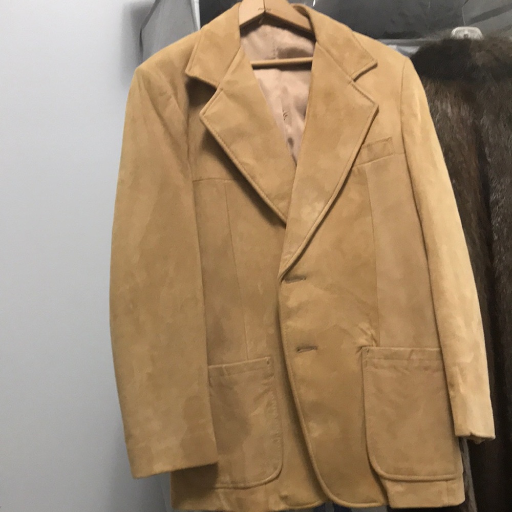 Cresco Men’s Suede Blazer